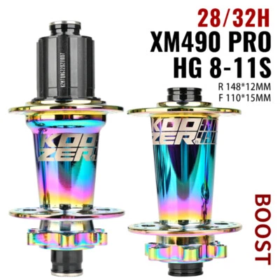 Buje de bicicleta Boost 28/32 agujeros MTB 15x110 mm 12x148 mm TA a través de HG XD MS SX GX NX  Foto 1 de 4