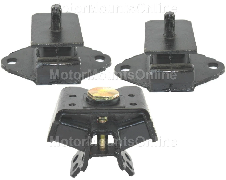 8L0234 3pc Motor Mounts fit RWD 2.7L 3.0L 1988 - 1998 Toyota Pickup T100 A/T M/T - Image 1 of 1