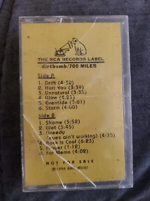 700 Miles Dirtbomb LILI HAYDN Twilight Singers Rare Promo Cassette 1994 VTG - Image 1 of 3