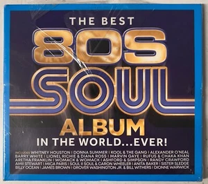 Various Artists - The Best 80s Soul Album In The Wo...(CD) New Sealed Damaged - Picture 1 of 5