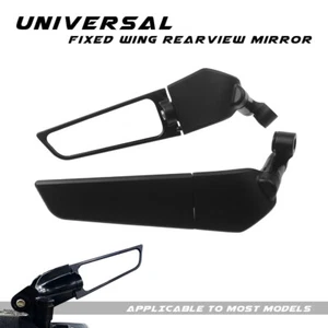 Street Motor Mirrors Wing Adjustable winglet Rearview FOR DUCATI DIAVEL 1200 - Picture 1 of 9
