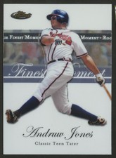2007 TOPPS FINEST ROOKIE MOMENTS ANDRUW JONES #RFM-AJ