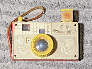 Vintage Fisher Price Pocket Camera Kids Picture Story Toy with 8 Scenes Works - Picture 1 of 12