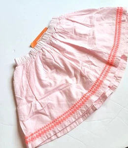 Gymboree Girls sz 6 Island Cruise Pink Geo Lined Skirt NWT  - Picture 1 of 2