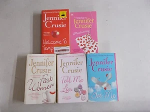 5 JENNIFER CRUSIE # PB MANHUNTING LIES FAST TEMPTATION BET ME - Picture 1 of 3