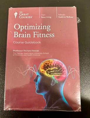 Great Courses - Optimizing Brain Fitness (DVD, Course Guidebook) *NEW & SEALED* Foto 1 de 4