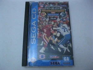 NFL's Greatest San Francisco VS Dallas 1978-1993 Sega CD - Imagen 1 de 3