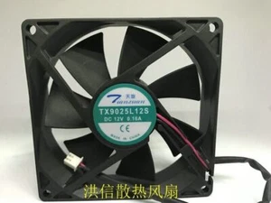 Ventilador de refrigeración original Tian Xuan TX9025L12S DC12V 0,16A 90 mm 9025 90*25 mm - Imagen 1 de 3