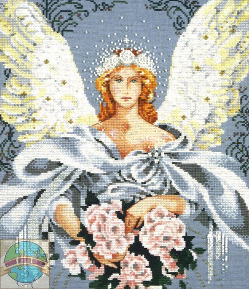 Cross Stitch Chart / Pattern ~ Mirabilia Elegant Millennium Angel # MD27 - Image 1 of 1
