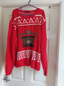 Women Christmas Jumper Size L - Picture 1 of 3