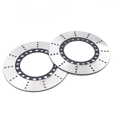 Front Brake Rotors for Kawasaki 400 500 750 Ltd KZ 550 Vulcan VN 750 700 VN750 Foto 1 de 4