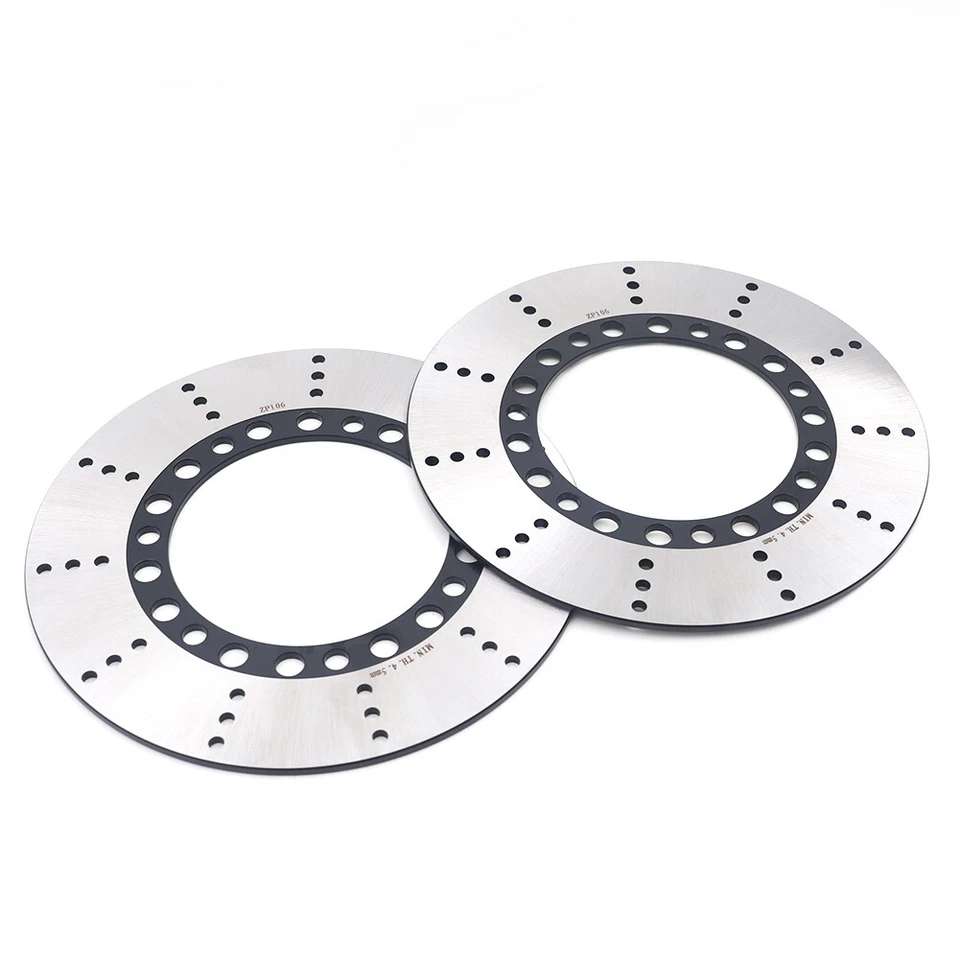 Front Brake Rotors for Kawasaki 400 500 750 Ltd KZ 550 Vulcan VN 750 700 VN750 - Image 1 of 4