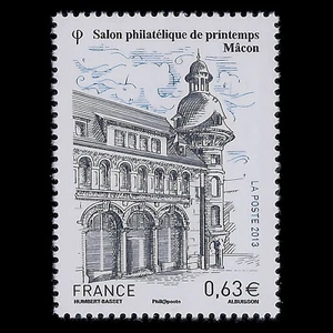 France 2013 - Philatelic Exhibition - Mâcon Architecture - Sc 4368 MNH - Picture 1 of 2