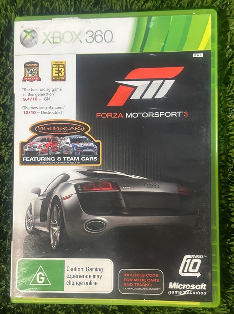 Preços baixos em Microsoft Xbox 360 Carros de Corrida 2009 lançado