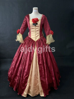 Vestido de princesa Bella - Disfraz de cosplay Belle, traje de fiesta de cumpleaños para niñas, elegante Foto 1 de 4