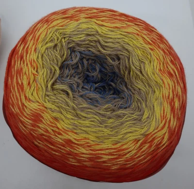 (99,80€/kg): 250 g FANTASY COLORS, Organic Cotton, Austermann Fb. 002   # 7234 - Bild 1 von 2