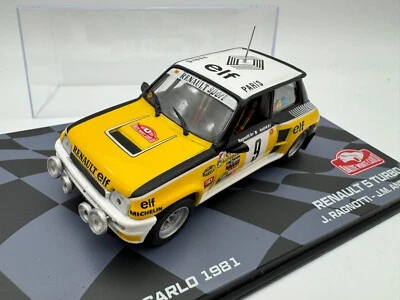 1/43 Renault 5 Turbo #9 Rallye Monte Carlo 1981 #637 - Image 1 of 4