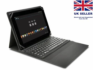K97310UK Kensington Keyfolio Fit 9-10" Tablet Universal Bluetooth Keyboard+Case - Picture 1 of 5