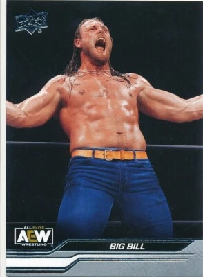 #43 BIG BILL 2024 Upper Deck AEW Wrestling REDWOOD THE LEARNING TREE - Image 1 of 2