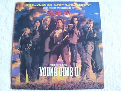 JON BON JOVI - BLAZE OF GLORY LP  HUNGARIAN COPY RARE 1990 - Image 1 of 4