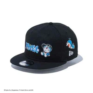 NEW ERA 9FIFTY Doraemon Cap All Over Logo Black 14520591 Japan 2025 - Picture 1 of 12