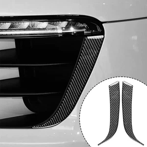 Real Carbon Fiber Exterior Front Headlight Cover Trim For Porsche Macan 2014-18 - Picture 1 of 13
