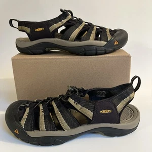 Scarpe Keen Uomo 10.5 Nero Newport H2 Acqua Punta Gomma Escursionismo Pesca Outdoor - Foto 1 di 22