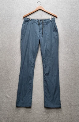 O'Neill Men Pants 30 Blue Chino Hybrid Modern Fit Button 31" Inseam - Image 1 of 4