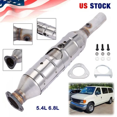 Catalytic Converter For Ford E150 Van E250 E350 E450 5.4L 6.8L 1997~2005 #30803 - Image 1 of 4