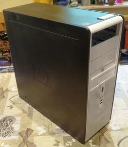 Hewlett Packard PC Gehäuse/Case (XW4400, Workstation) Swarz und Weiss. - Bild 1 von 6
