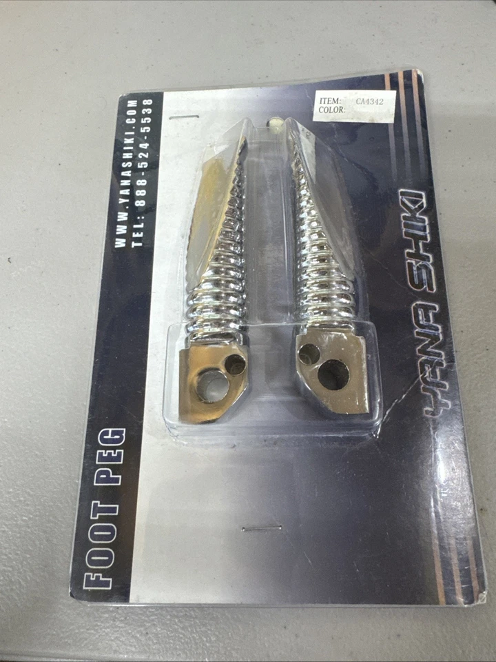 Nuevas estriberas Yana Shiki aluminio cromado Yamaha YZF R1 99-2016 #CA4342 Foto 1 de 4