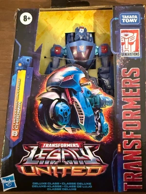 Transformers Legacy United -Clase Deluxe- Universo Cyberverse CHROMIA *Nuevo Foto 1 de 3
