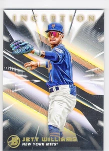 Jett Williams 2023 Bowman Inception #62 New York Mets - Picture 1 of 2