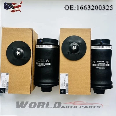 2X Rear Air Spring Suspension Bag for 2007-16 ML350 GL450 GL350 ML500 1663200325 Foto 1 de 4