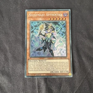 Yu-Gi-Oh Alptraumlehrling LEDE-DE029 Secret Rare Lp - Bild 1 von 2