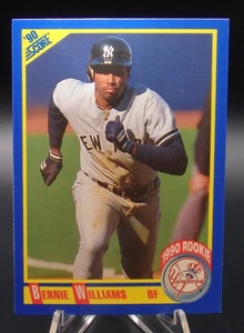 1990 Score #619 Bernie Williams RC NM - Picture 1 of 2