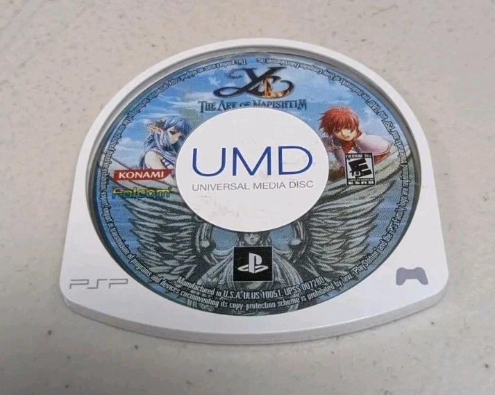 Ys: The Ark of Napishtim (Sony PSP, 2006) UMD Disc Only - Image 1 of 2