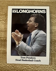University Of Texas Basketball Coach Tom Penders Card - Picture 1 of 2