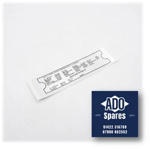 Weslake Patents Rocker Cover Decal/Label - Self Adhesive - BML1007 - CRST137 - Picture 1 of 1