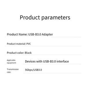 Adaptateur disque dur compact USB 3 0 pour transfert de données rapide et fiabl - Photo 1 sur 20