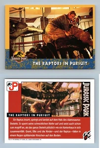 Raptors In Pursuit #67 Jurassic Park 1993 Topps German Trading Card - Picture 1 of 1