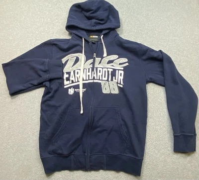 NASCAR Sudadera con Capucha Azul Oscuro Para Hombre Talla L Coches Deportivos Carreras Dale Earnhardt Jr #88 Foto 1 de 4