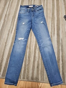 Girls 24x27 Sz 16 Guess Distressed Jeans EXC - Picture 1 of 4