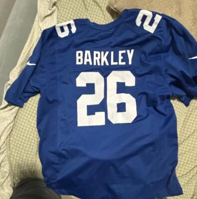 2XL, New York Giants football jersey, Saquan Barkley. Foto 1 de 2