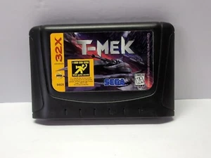 T-MEK (Sega 32X, 1995) CARRITO SOLO AUTÉNTICO PROBADO ¡BONITO! ENVÍO RÁPIDO EN MUY BUEN ESTADO - Imagen 1 de 7