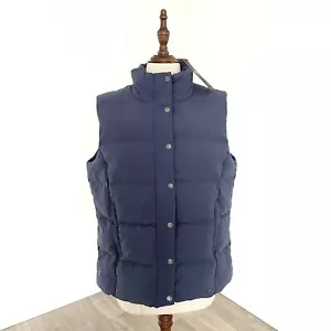 Macpac Womens Mackenzie Down Vest 600 Fill size 12 Blue New $249 - Picture 1 of 6