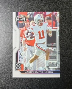 Jaxon Smith-Njigba 2023 Leaf Draft XRC OSU Buckeyes Seahawks #B1-9 White - Picture 1 of 2