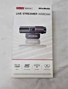 AVerMedia Live Streamer Cam 3 Full HD 1080P Webcam with Privacy Shutter 1413717 - Picture 1 of 11
