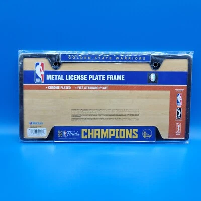 Marco de placa de metal Golden State Warriors NBA Champions 2022 6"x12" nuevo Foto 1 de 4