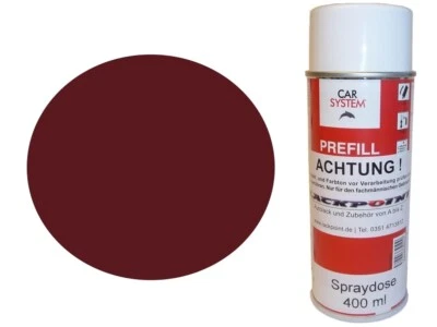 1x 2K Spray Can 400ml Car Paint GDR Maroon No Clear Coat Moped simson SR2 Gloss - Image 1 of 2